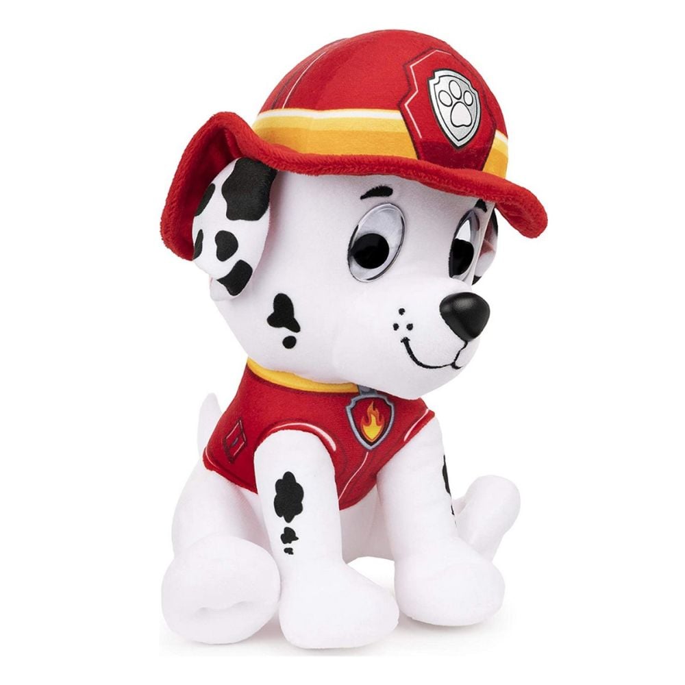 Jucarie de plus, Paw Patrol, Marshall, 23 cm, 6058445
