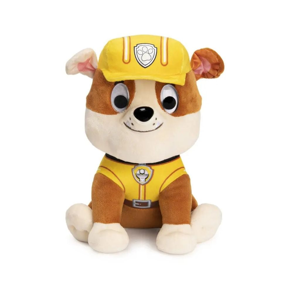 Jucarie de plus, Paw Patrol, Rubble, 23 cm, 6058447
