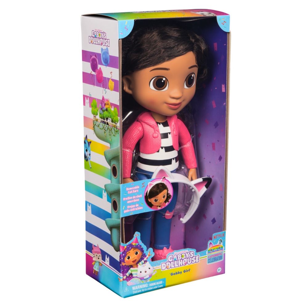 Papusa, Gabbys Dollhouse, Gabby Girl, 33 cm, 6072529