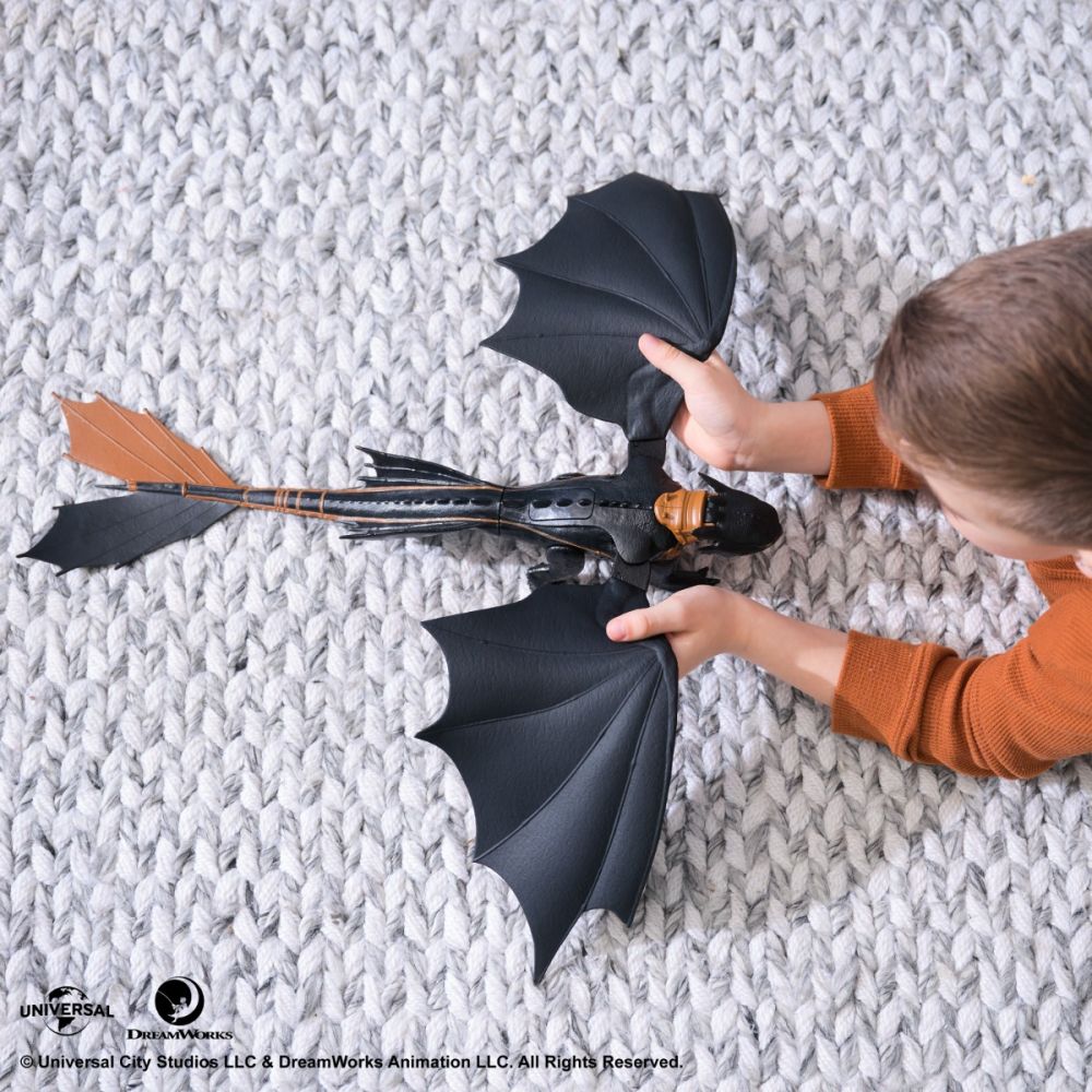 Figurina interactiva, DreamWorks Dragons, Toothles Plasma Blast, 6072541