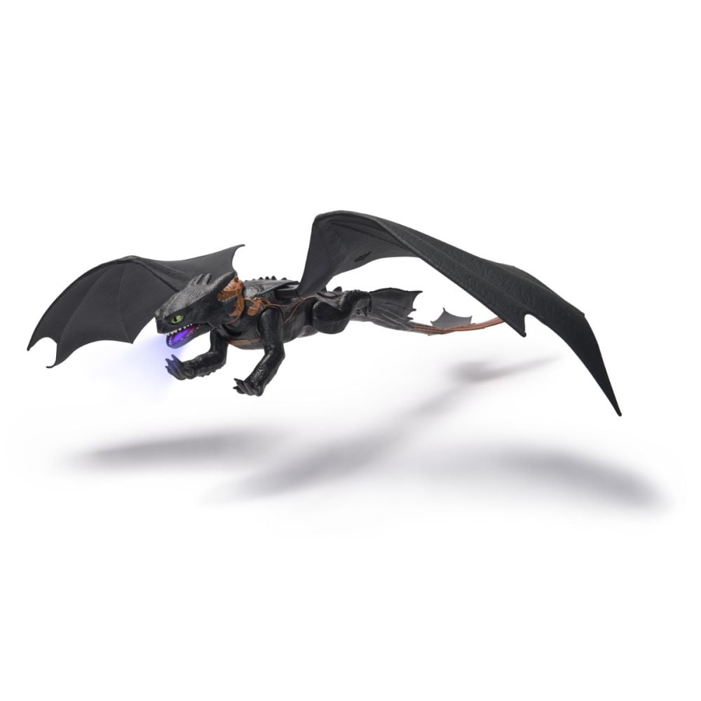 Figurina interactiva, DreamWorks Dragons, Toothles Plasma Blast, 6072541