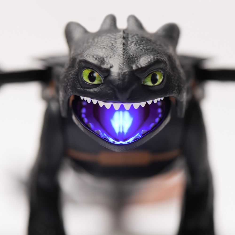 Figurina interactiva, DreamWorks Dragons, Toothles Plasma Blast, 6072541