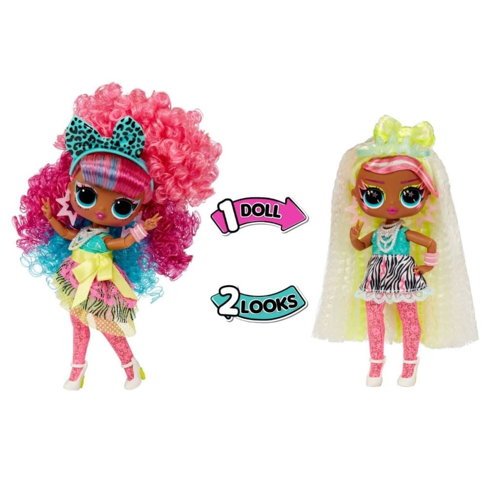 Papusa LOL Surprise Tweens Swap, Curls 2 Crimps Cora, 593263EUC