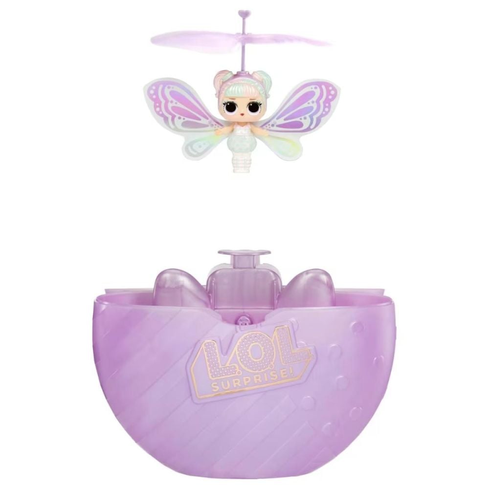 Papusa LOL Surprise, Magic Flyers, Sweetie Fly, Lilac Wings, 593621EUC