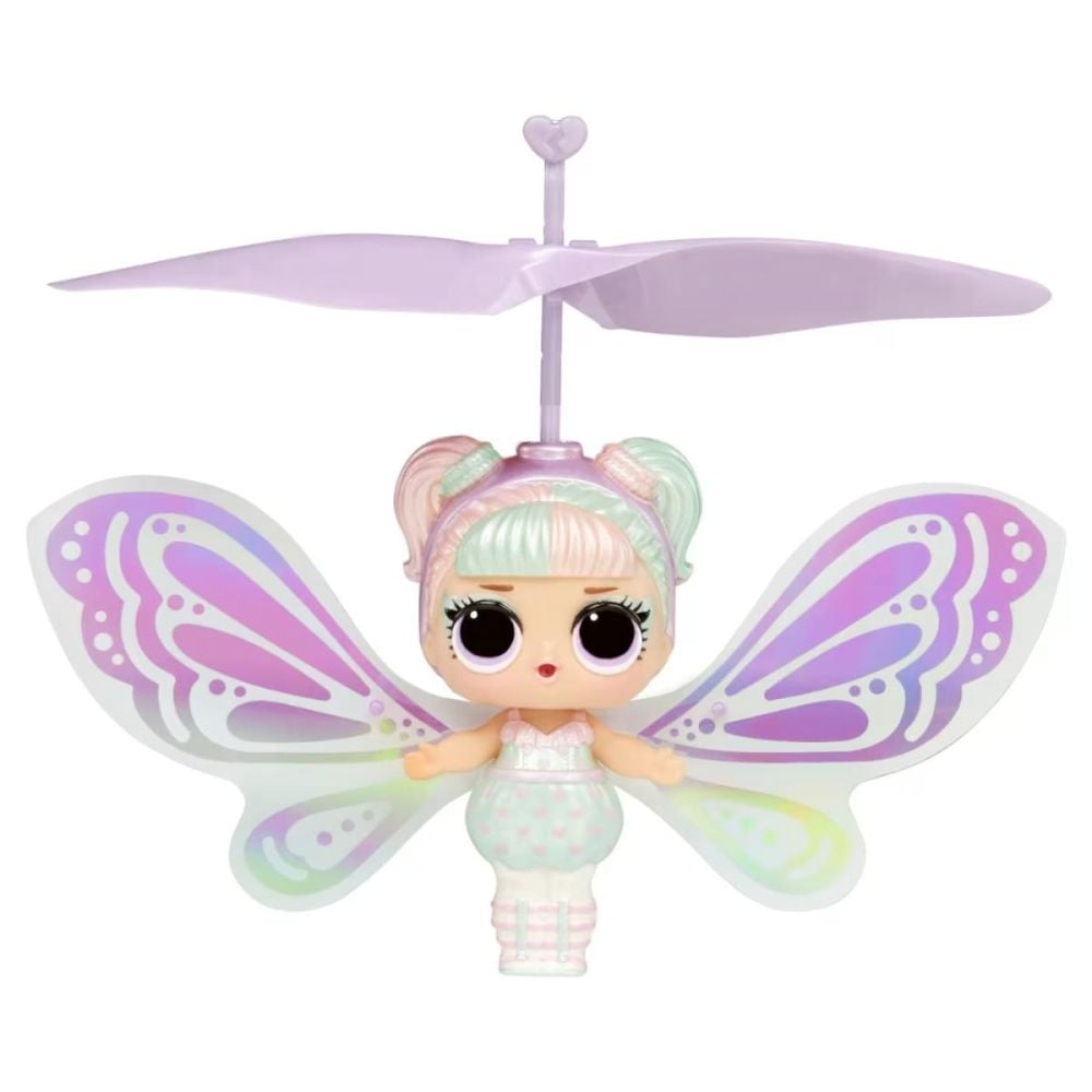 Papusa LOL Surprise, Magic Flyers, Sweetie Fly, Lilac Wings, 593621EUC