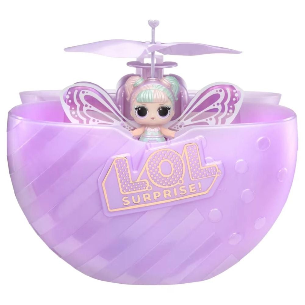 Papusa LOL Surprise, Magic Flyers, Sweetie Fly, Lilac Wings, 593621EUC