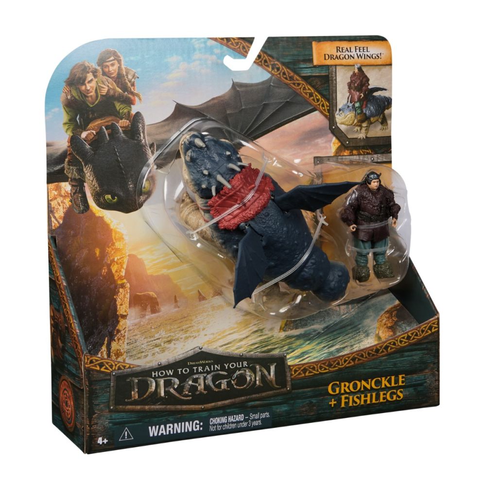 Set de joaca, DreamWorks Dragons, Gronckle si Fishlegs, 20151276