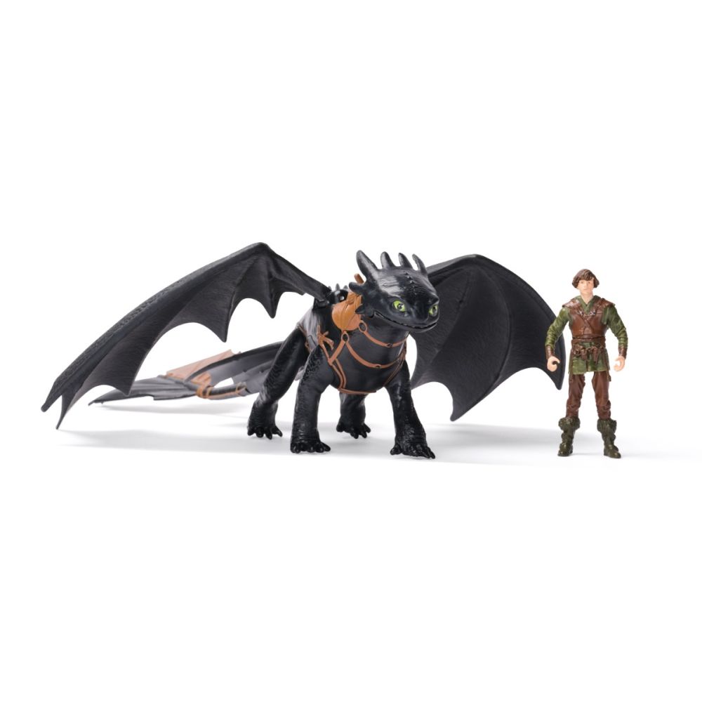Set de joaca, DreamWorks Dragons, Toothless si Hiccup, 20151277