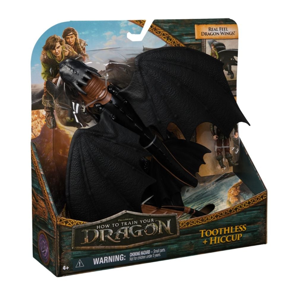 Set de joaca, DreamWorks Dragons, Toothless si Hiccup, 20151277