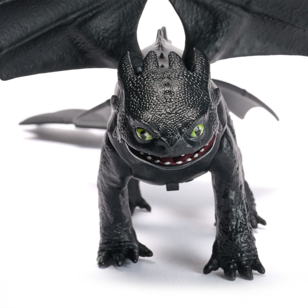 Figurina cu sunete, DreamWorks Dragons, Plasma Sounds Toothless, 20151289