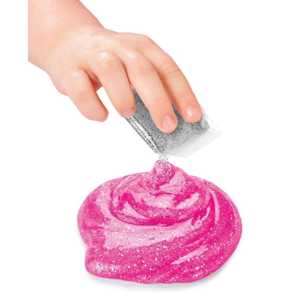 Set de creat slime cu sclipici, Cra-Z-Art, Cra-Z Compounds, 7 Ads-in Cool