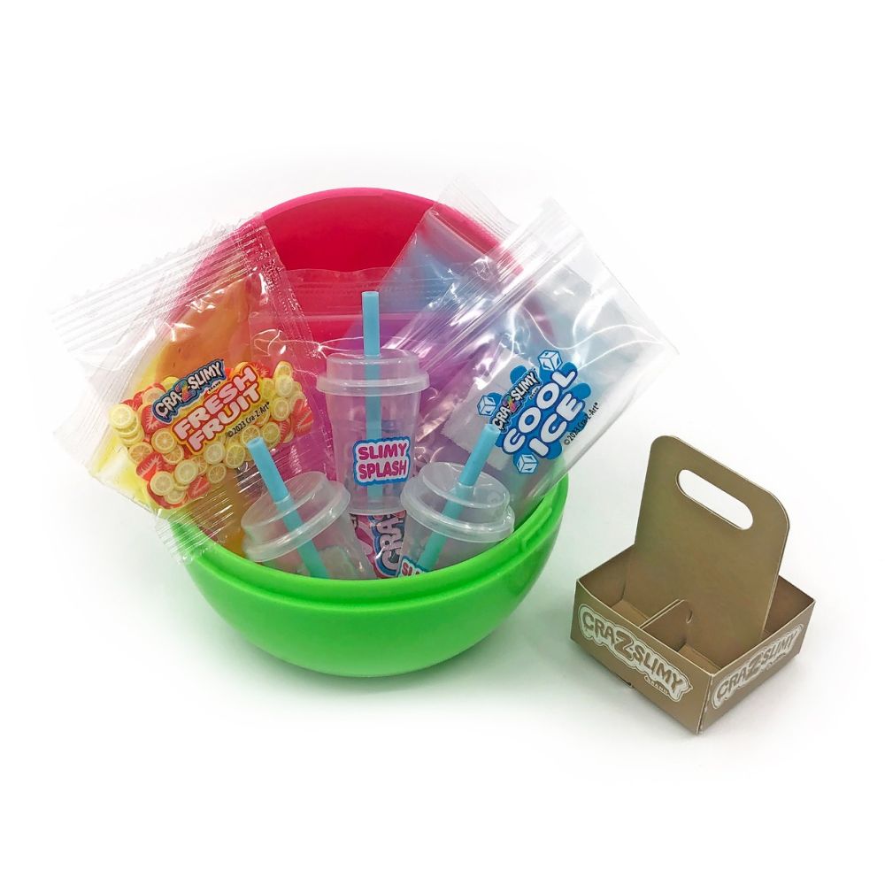 Set creativ cu slime, Cra-Z-Art, Mini Mania Slimy Foods, S1