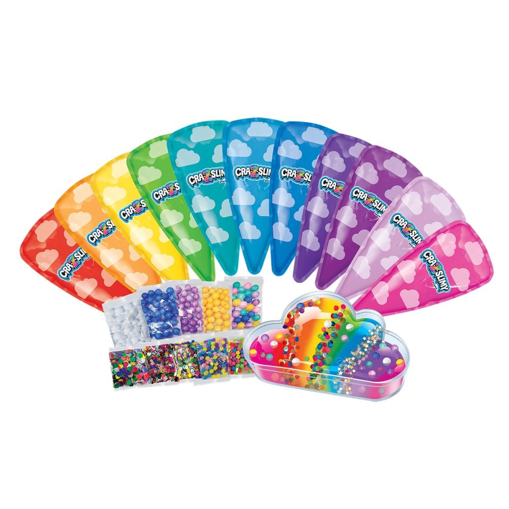Set de creat slime, Cra-Z-Art, Deluxe Over The Rainbow Slimy