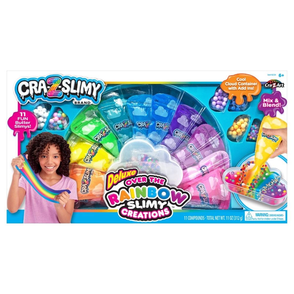 Set de creat slime, Cra-Z-Art, Deluxe Over The Rainbow Slimy