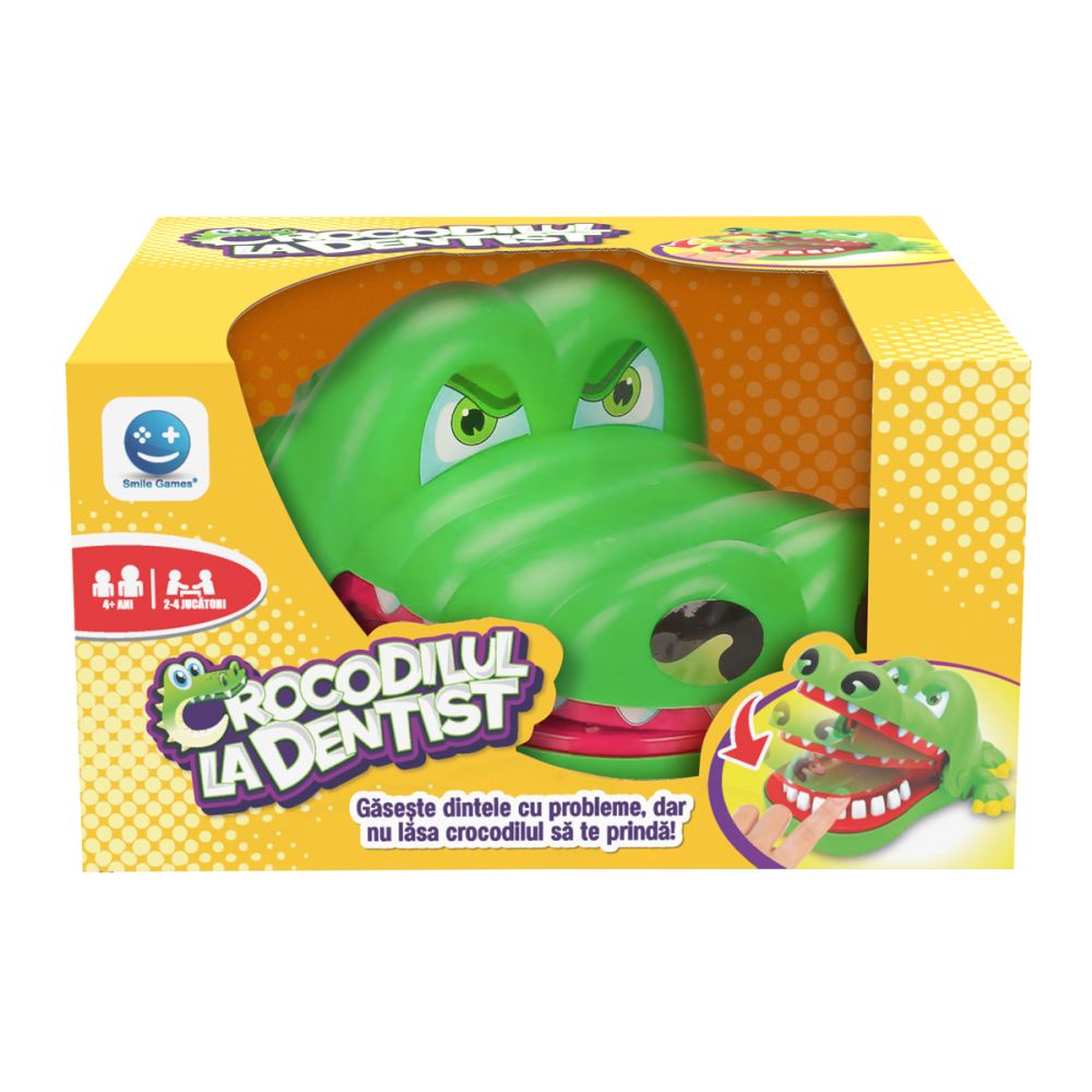 Joc interactiv, Smile Games, Crocodilul la dentist | Noriel