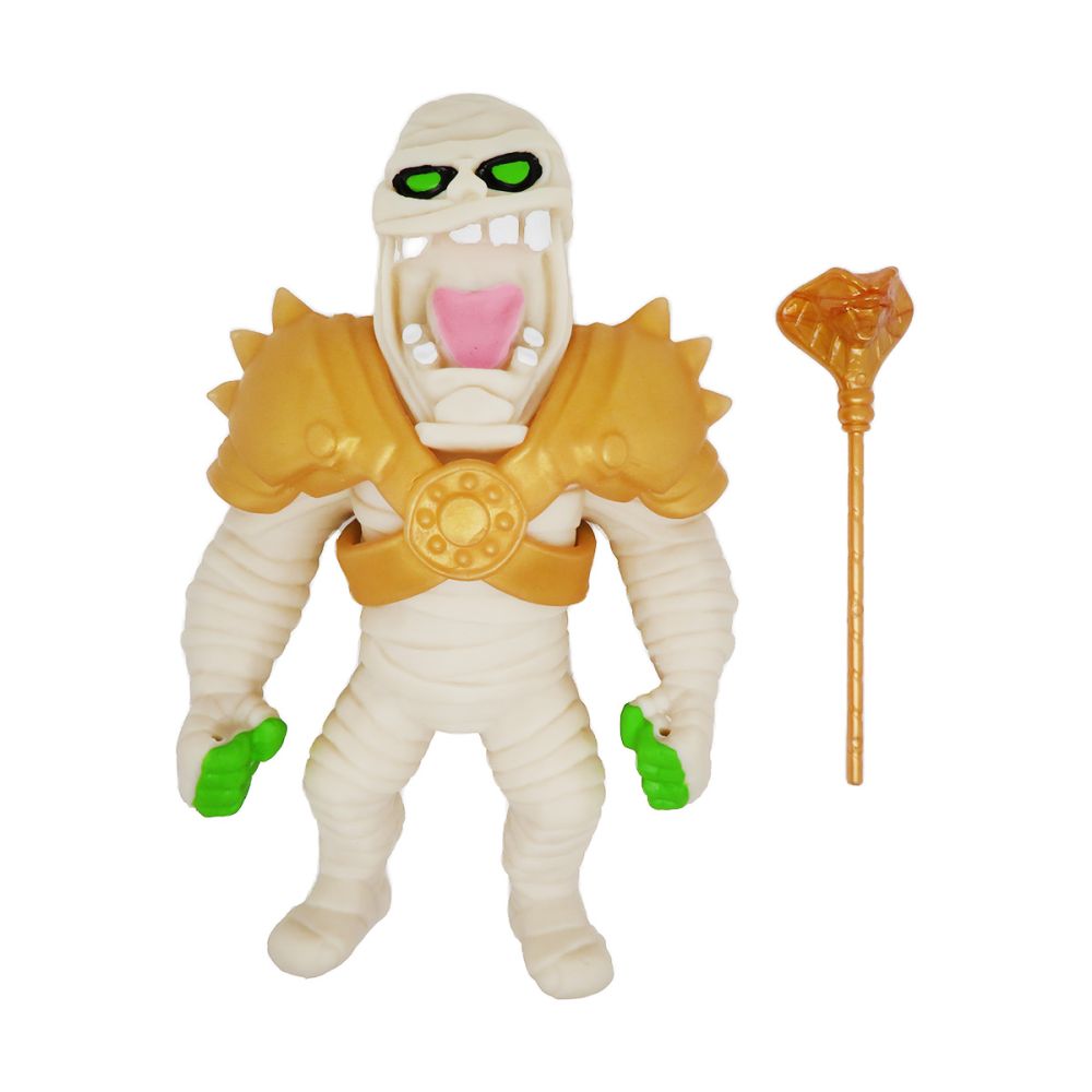 Figurina Monster Flex Combat, Monstrulet care se intinde, Mummy