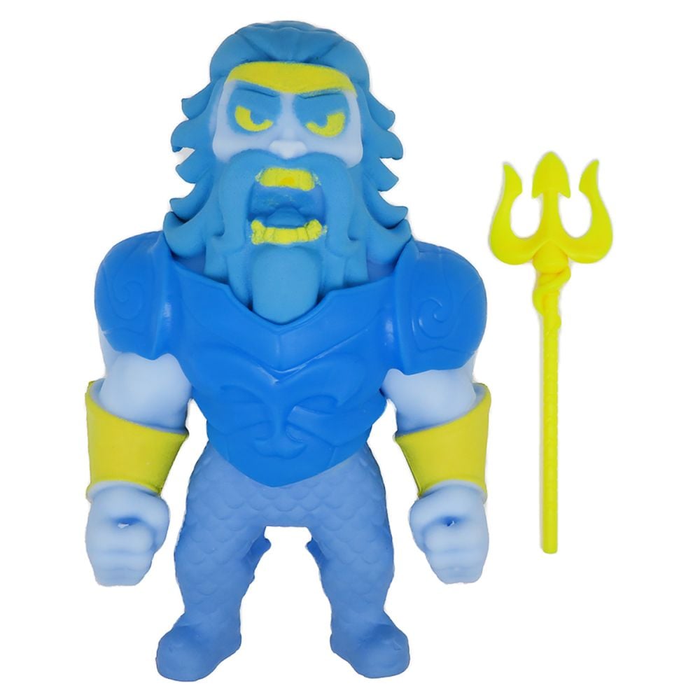Figurina Monster Flex Combat, Monstrulet care se intinde, Neptune