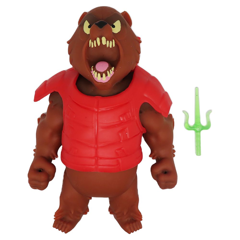 Figurina Monster Flex Combat, Monstrulet care se intinde, Warrior Bear