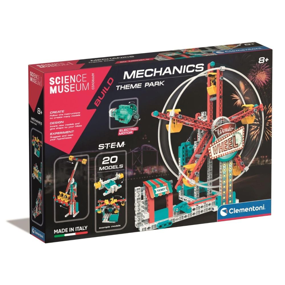 Kit de constructie Clementoni, Parc de Distractii