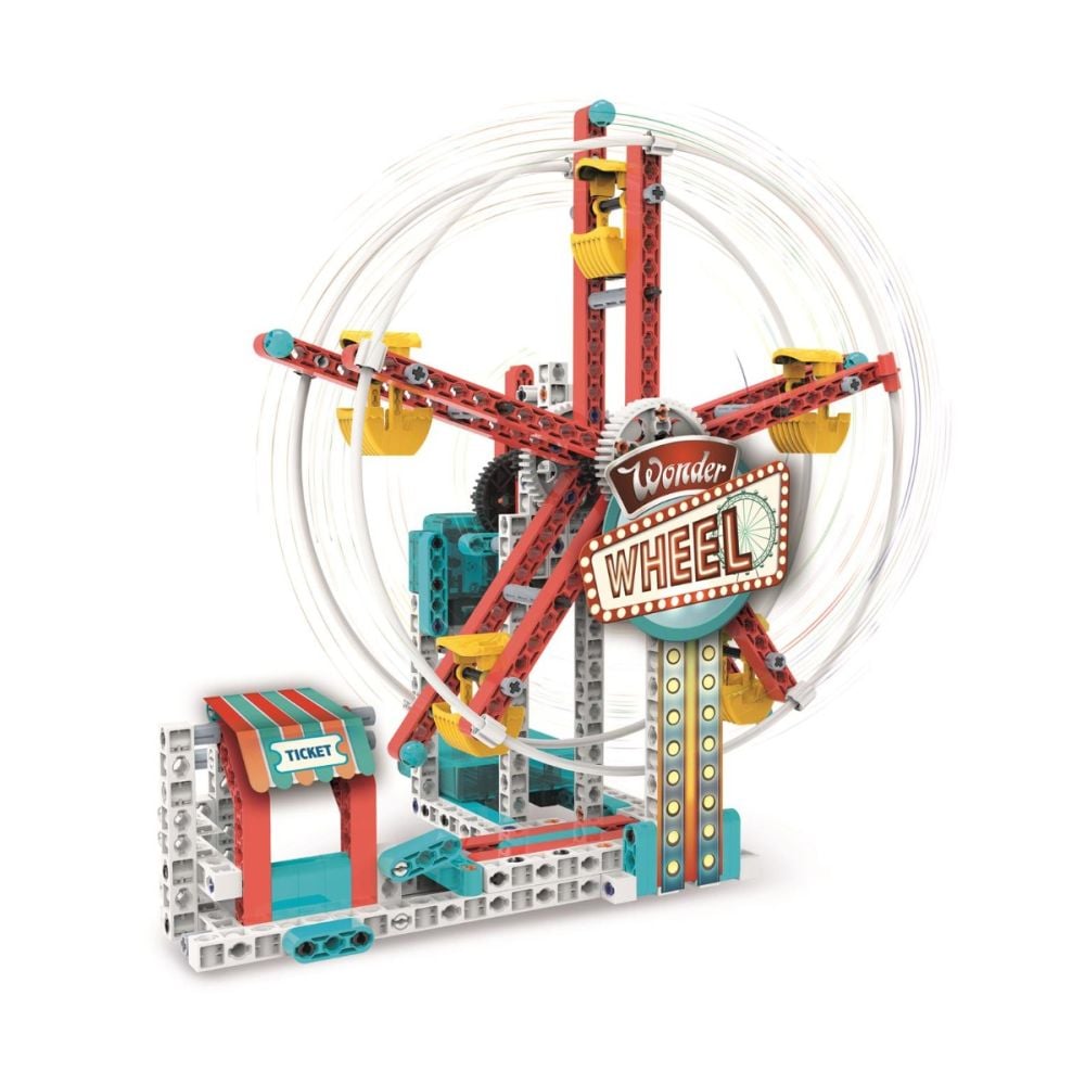 Kit de constructie Clementoni, Parc de Distractii