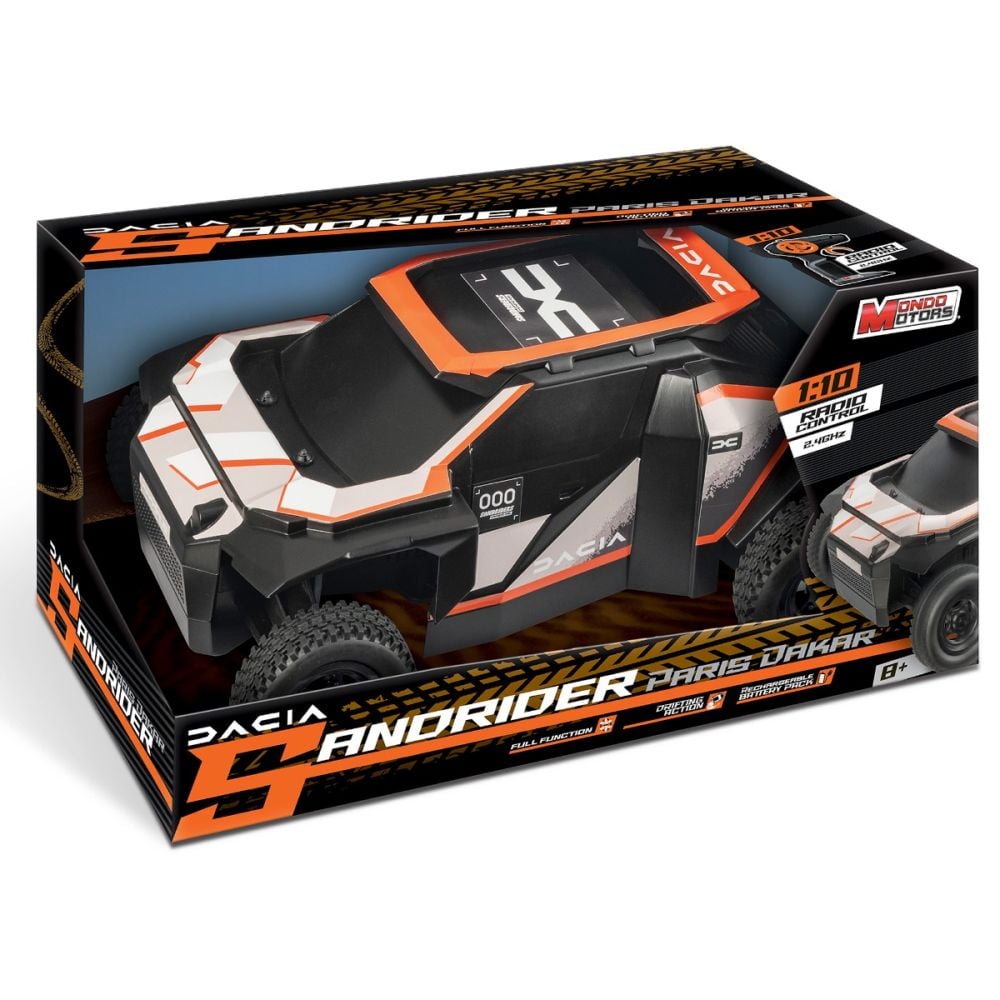 Masina cu telecomanda, Mondo Motors, Dacia Sandrider, Paris Dakar