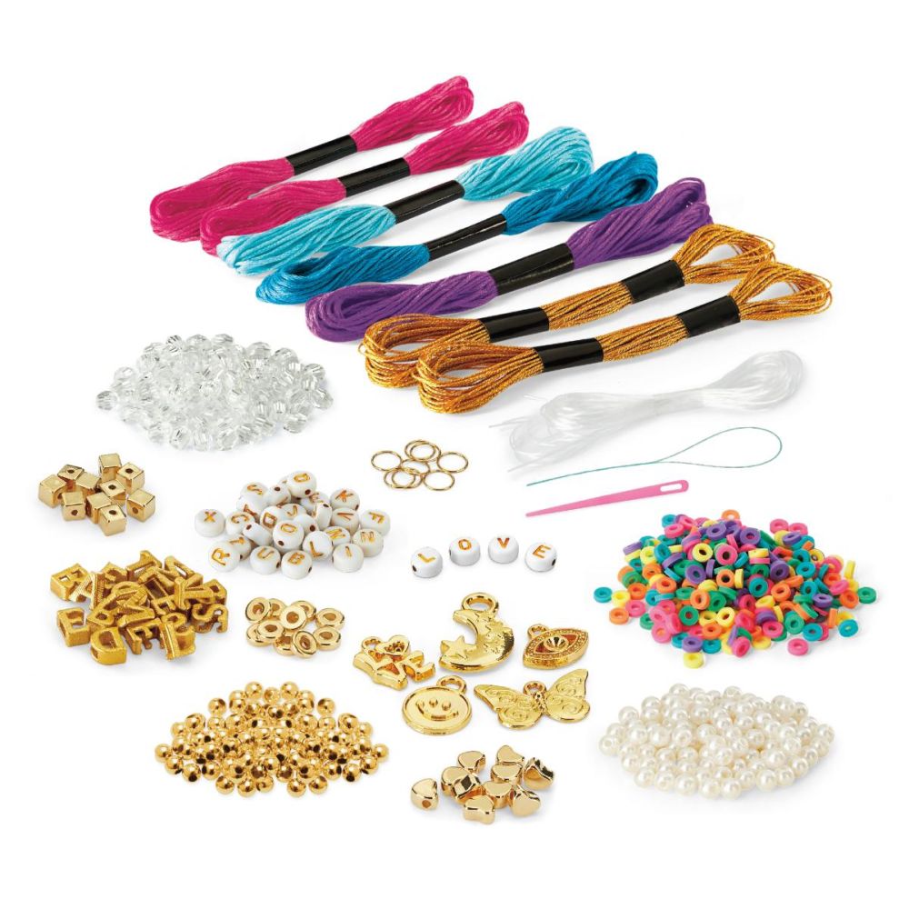 Set de creatie bratari, Cra-Z-Art, Sparkling A to Z Fashion Bracelets