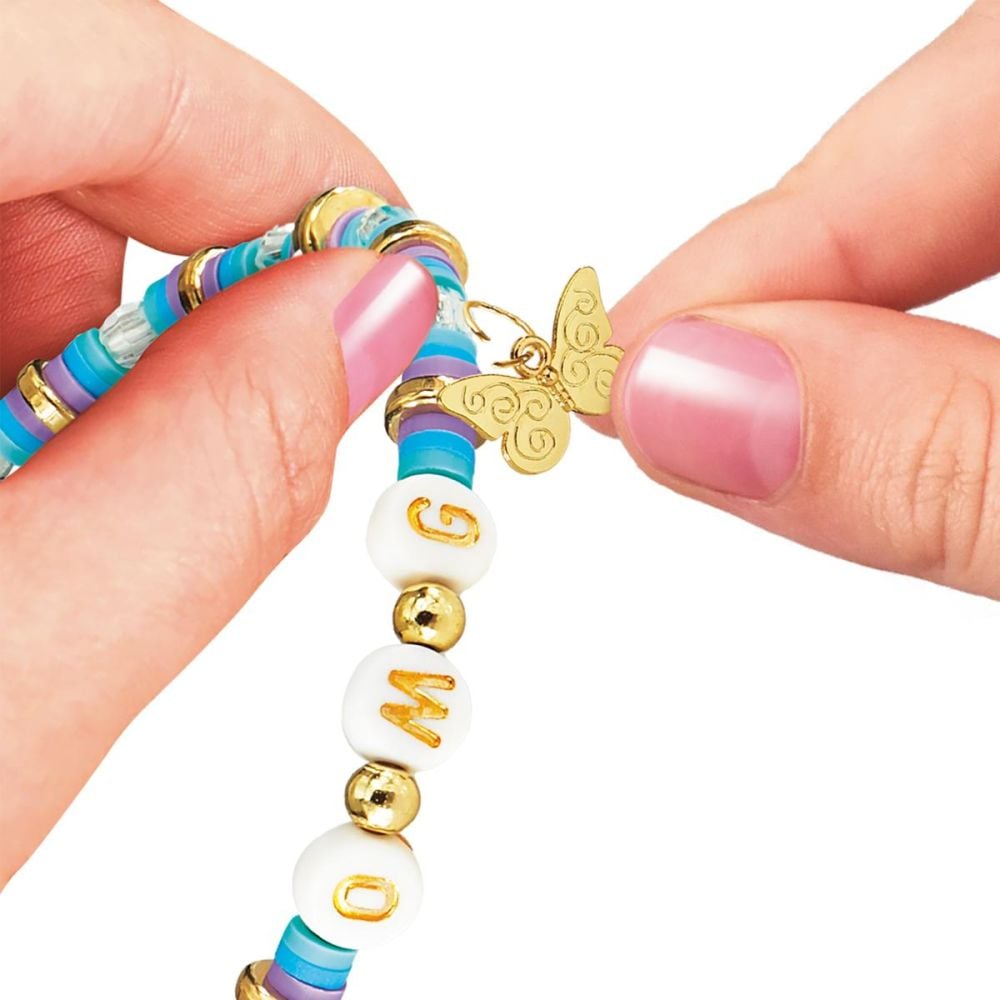 Set de creatie bratari, Cra-Z-Art, Sparkling A to Z Fashion Bracelets