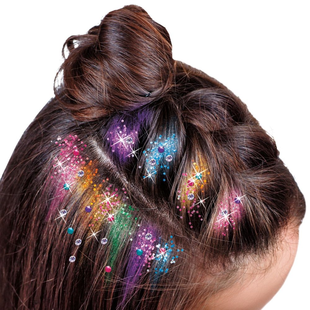 Set extensii de par, Cra-Z-Art, Color FX Hair Extensions Studio