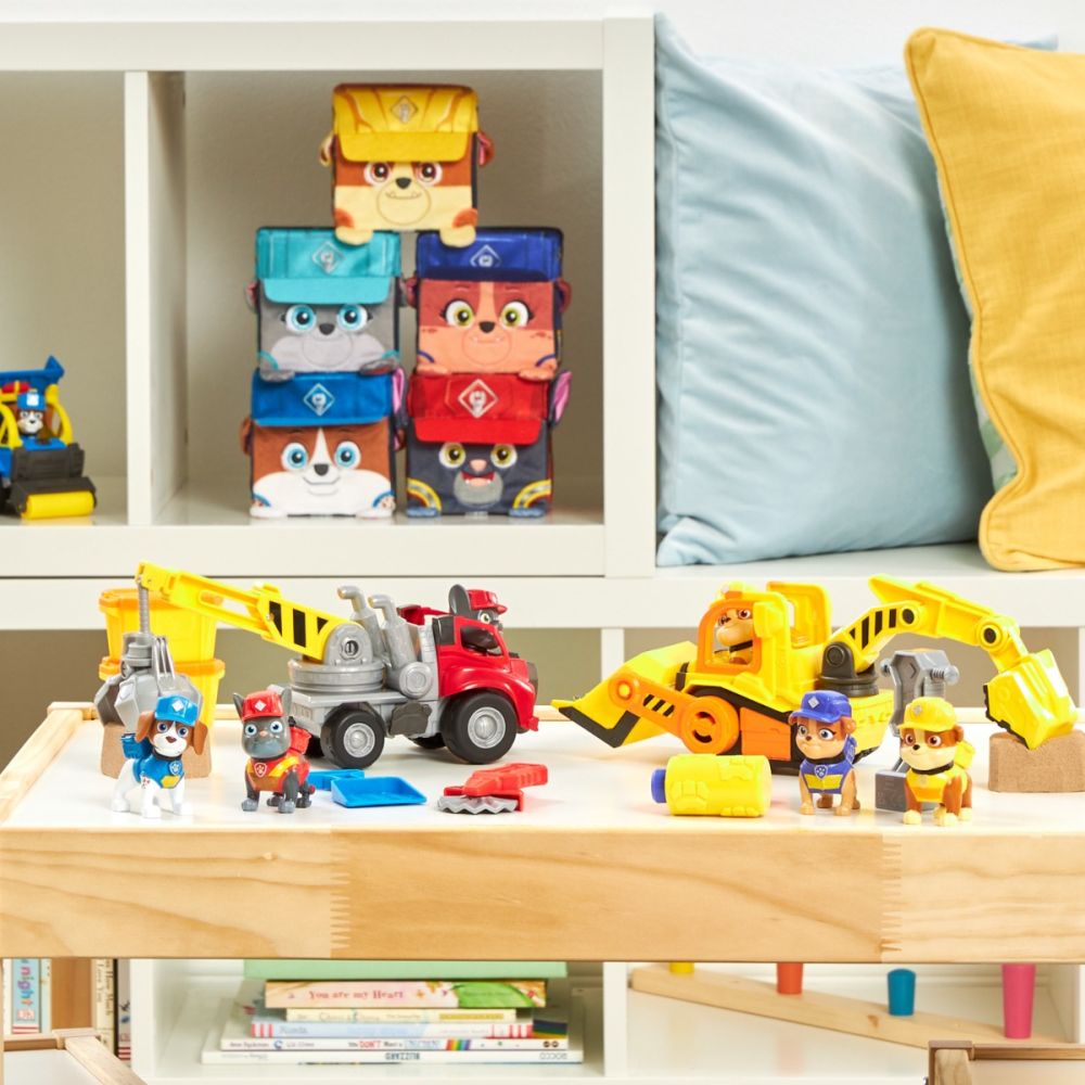 Set 7 figurine, Paw Patrol, Rubble Crew, 6067084