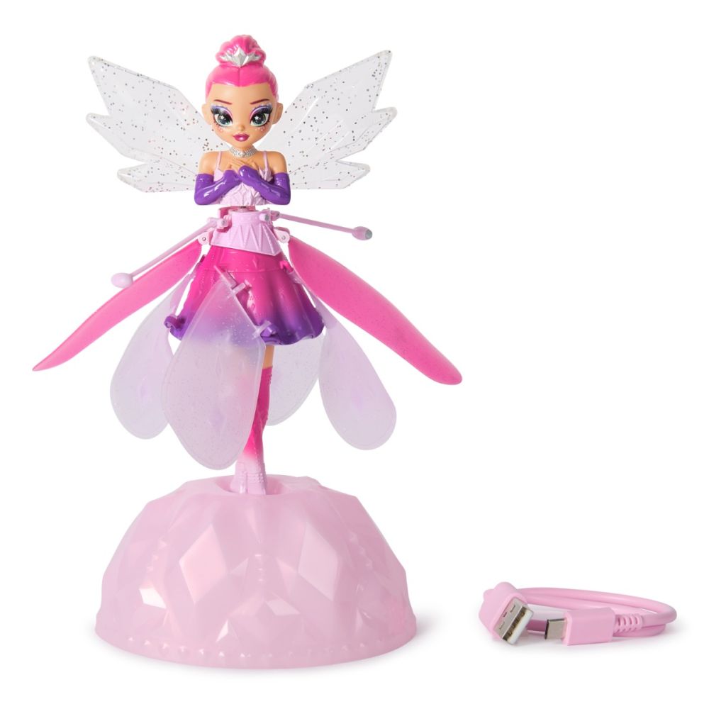 Papusa zana zburatoare, Hatchimals, Crystal Flyers, 6068672