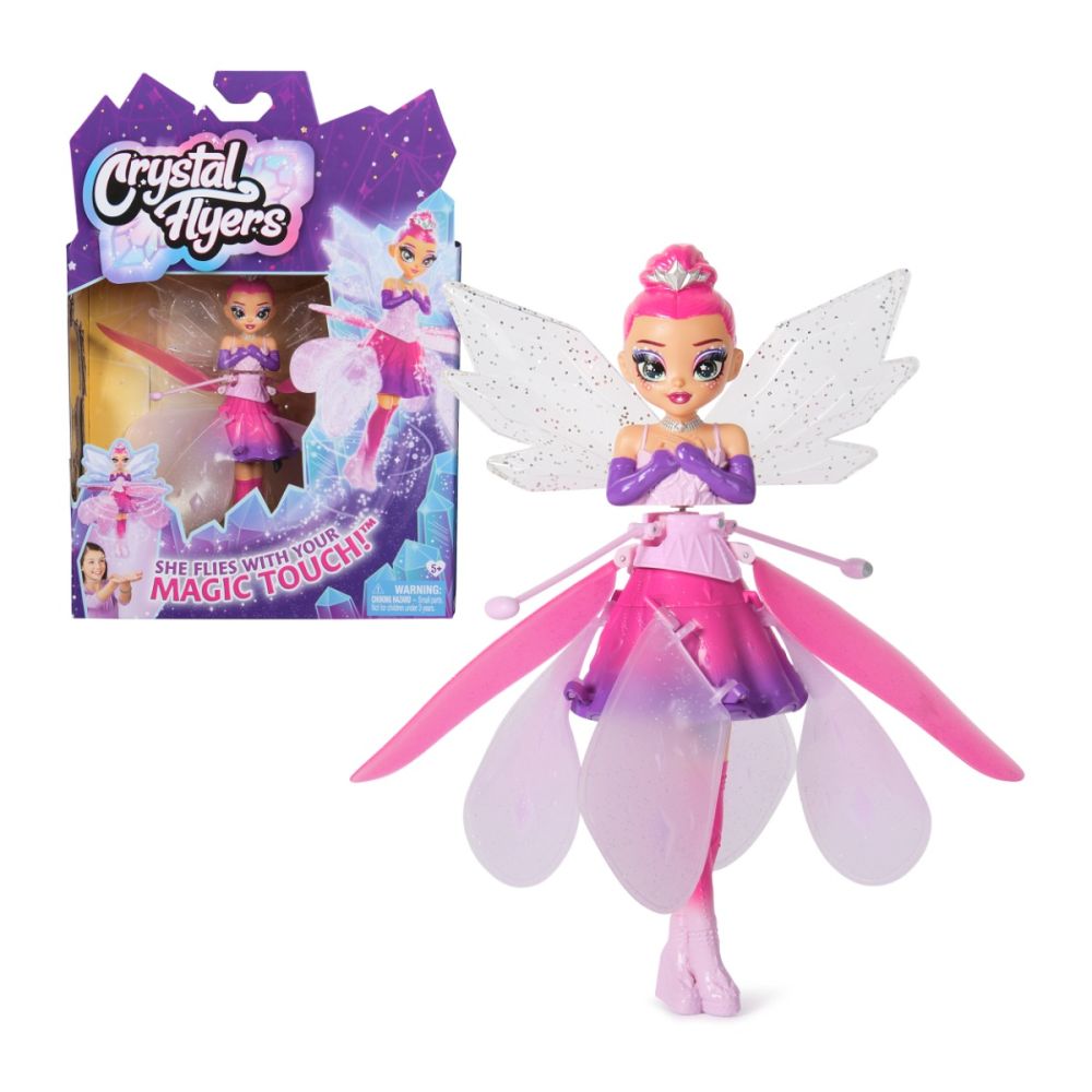 Papusa zana zburatoare, Hatchimals, Crystal Flyers, 6068672 | Noriel