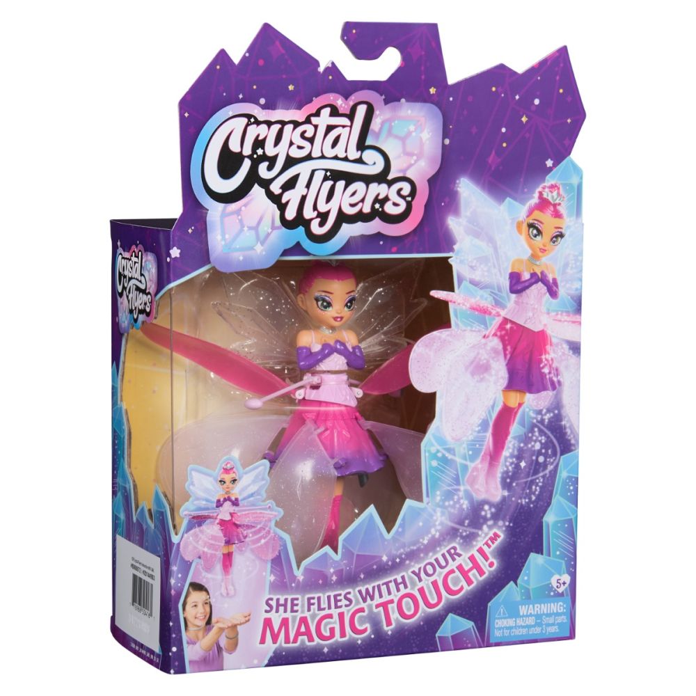 Papusa zana zburatoare, Hatchimals, Crystal Flyers, 6068672