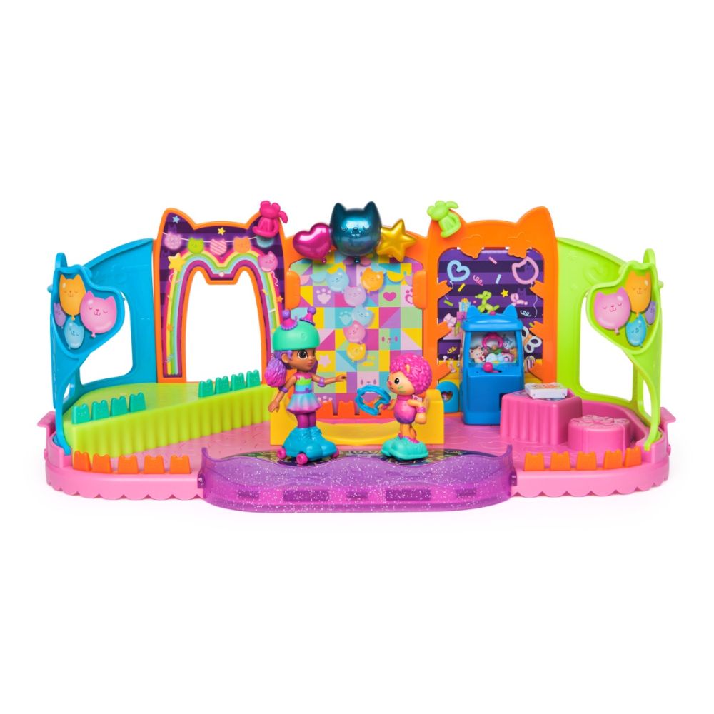 Set de joaca cu figurine, Gabbys Dollhouse, Party Room, 6069755