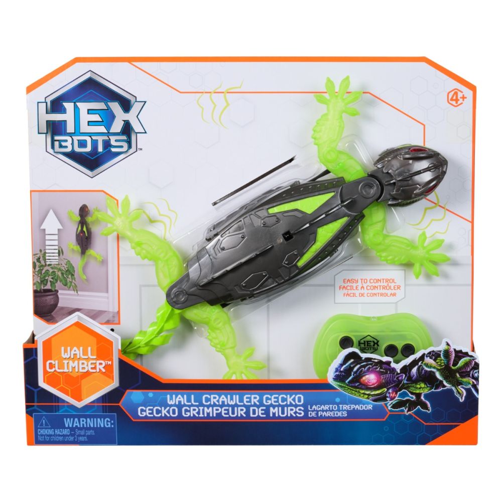 おもちゃ LIFE TEC Gecko interactiv cu telecomanda, Hexbots, 20147451 | Noriel