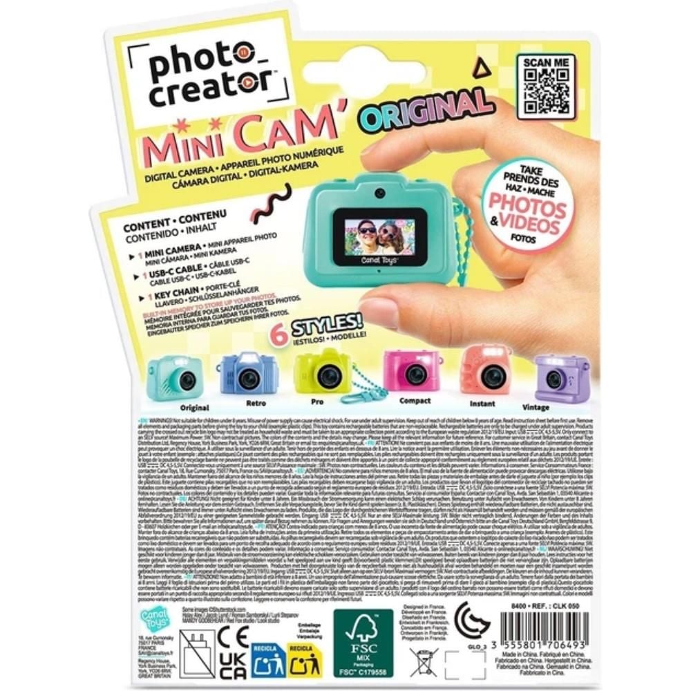 Mini camera digitala, Photo Creator, 14 Funny effects
