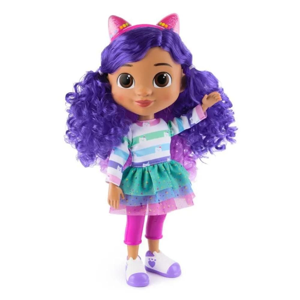 Papusa interactiva cu sunete, Gabbys Dollhouse, 33 cm, 6070859