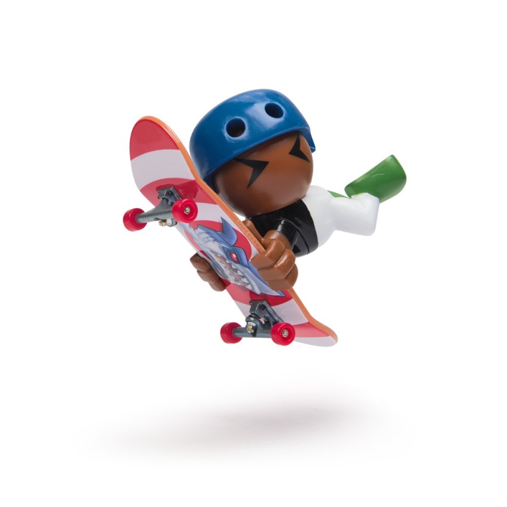 Set 2 mini placi de skateboard cu 2 figurine, Tech Deck, SK8 Crew, 20148776
