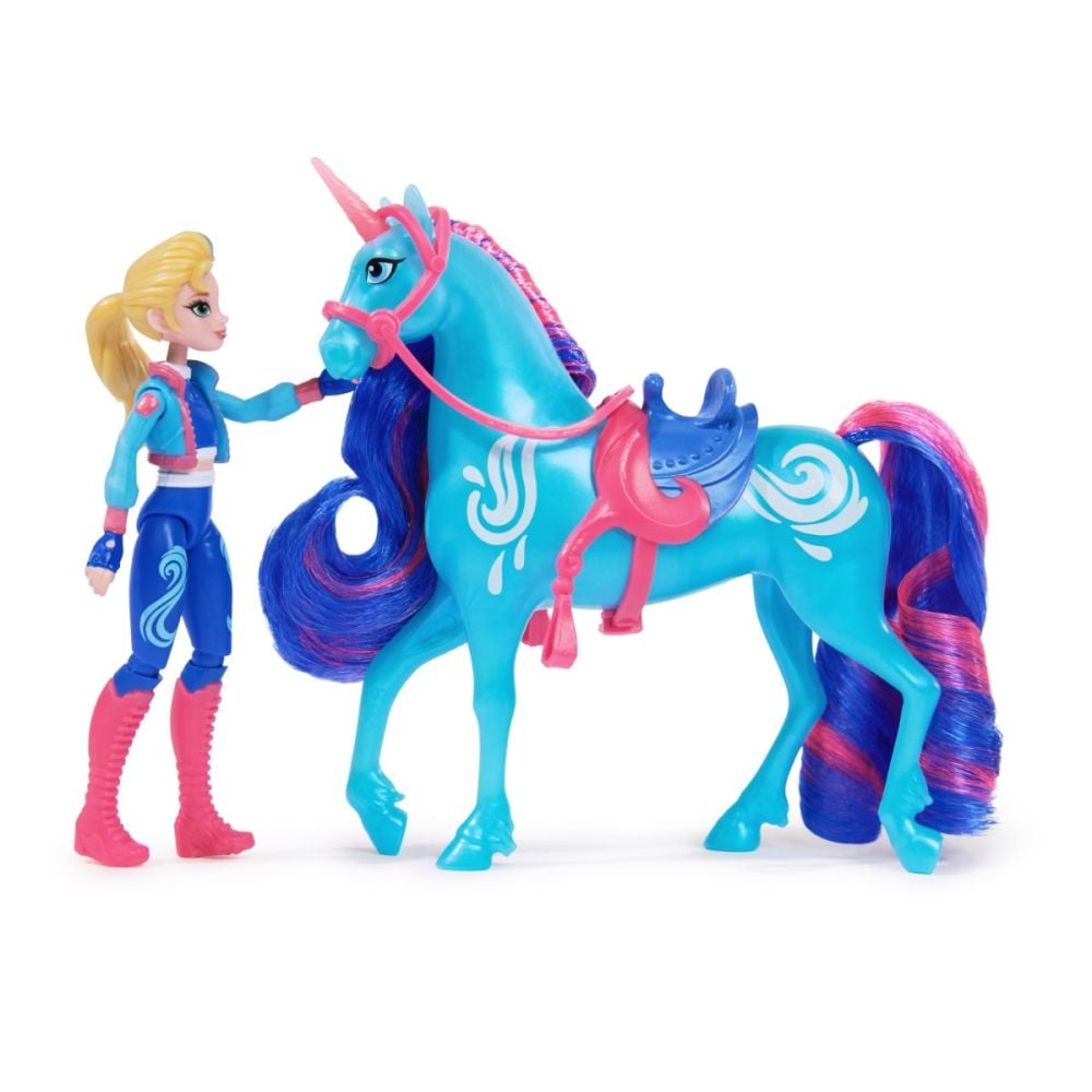 Set papusa Isabel si unicornul River, Unicorn Academy, 20149005