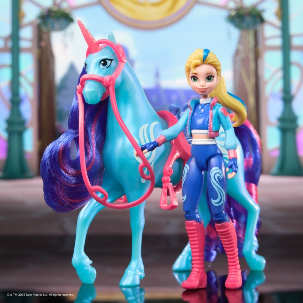 Set papusa Isabel si unicornul River, Unicorn Academy, 20149005