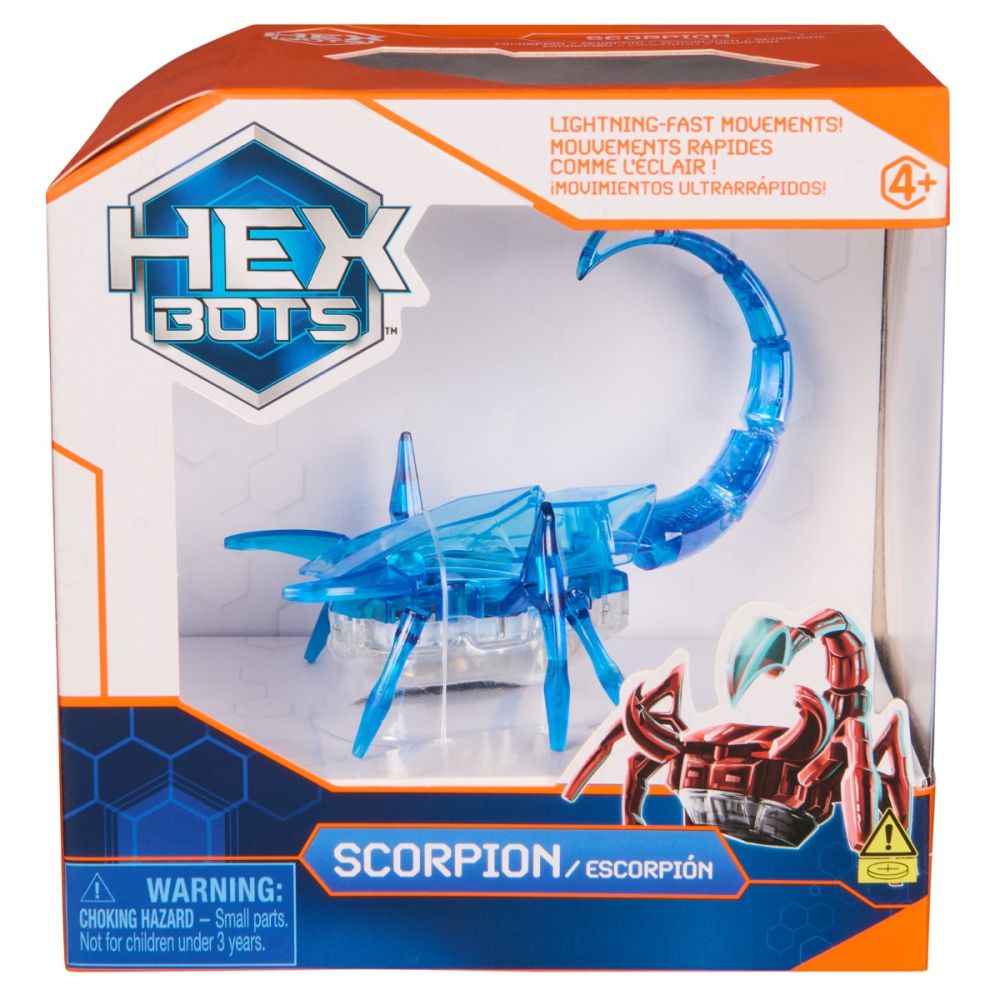 Scorpion interactiv, Hexbots, Blue, 20149645 | Noriel