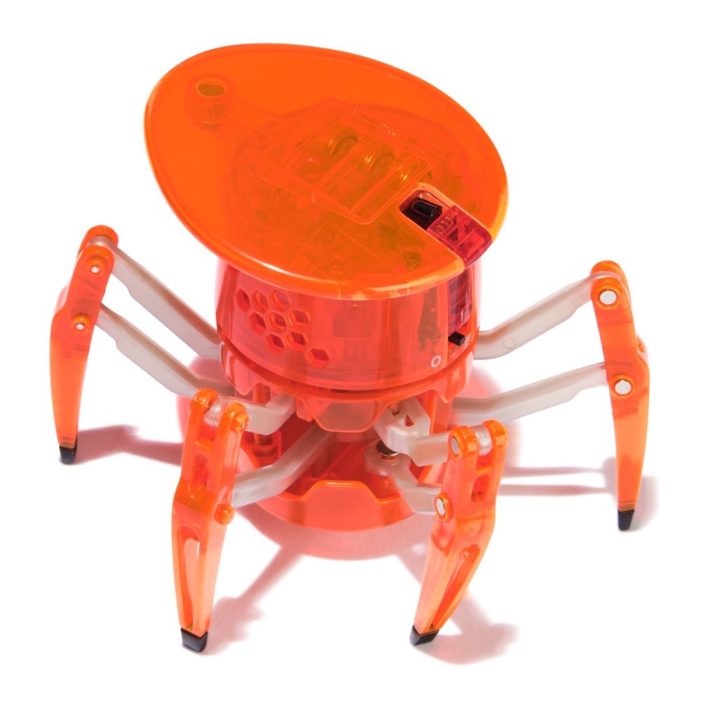 Paianjen interactiv cu telecomanda, Hexbots, Portocaliu, 20149653
