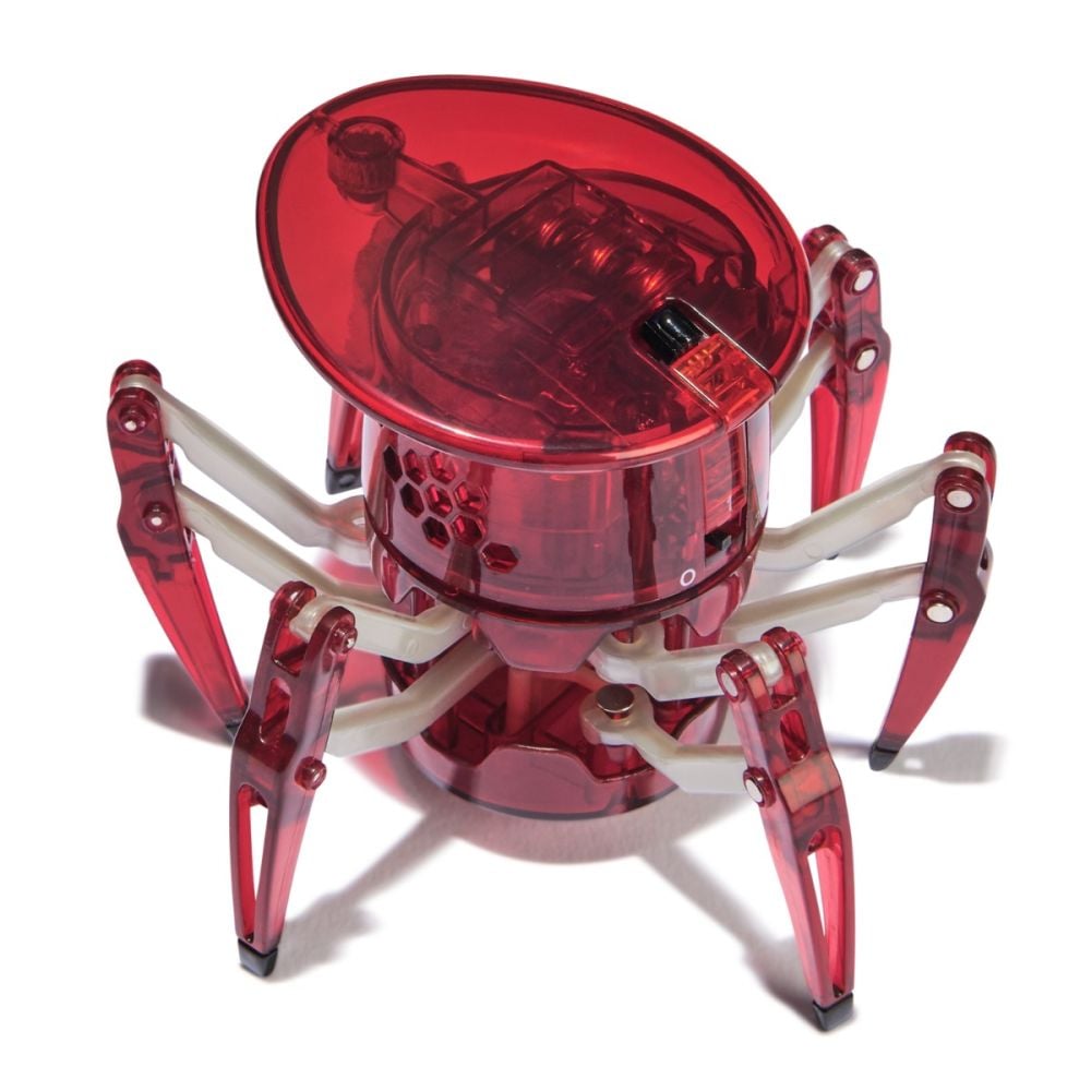 Paianjen interactiv cu telecomanda, Hexbots, Rosu, 20149654