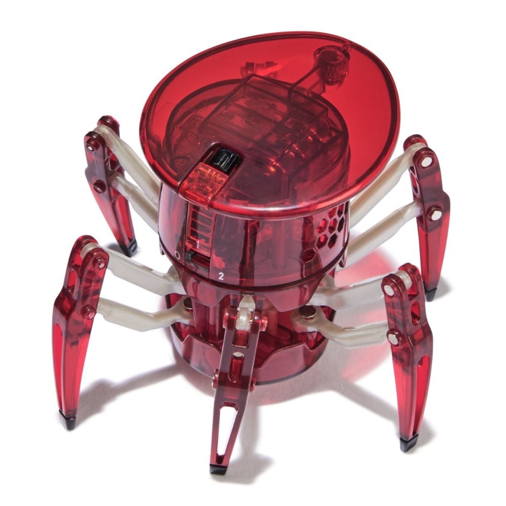 Paianjen interactiv cu telecomanda, Hexbots, Rosu, 20149654