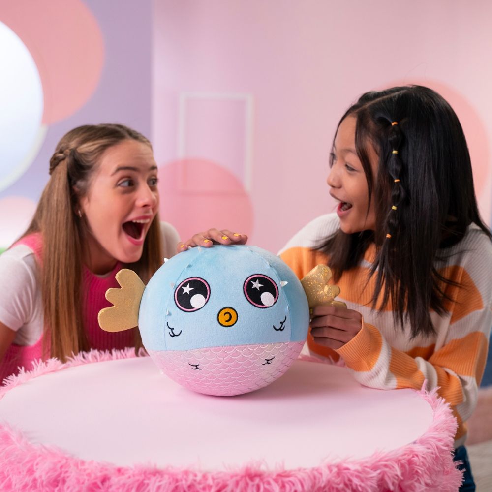 Jucarie de plus gonflabila, Little Biggies, Unicorn, Alb