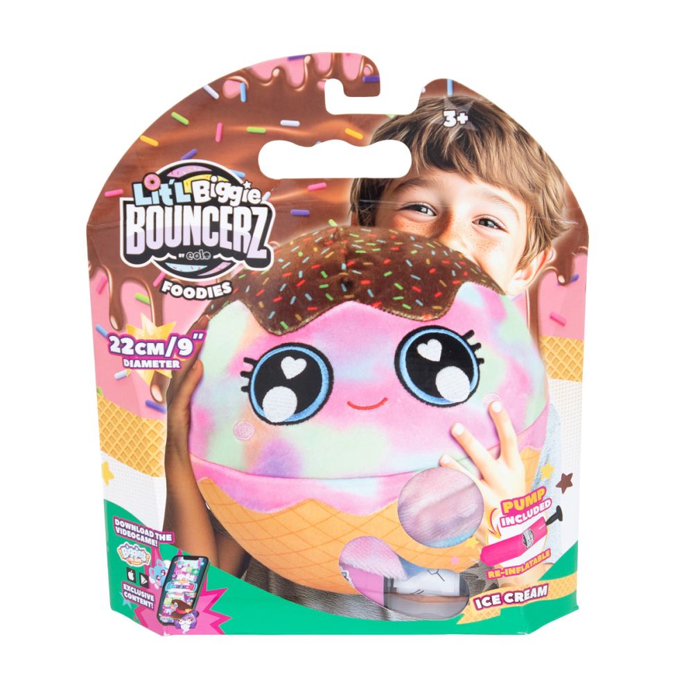 Jucarie de plus gonflabila, Little Biggie, Bouncerz, Ice Cream