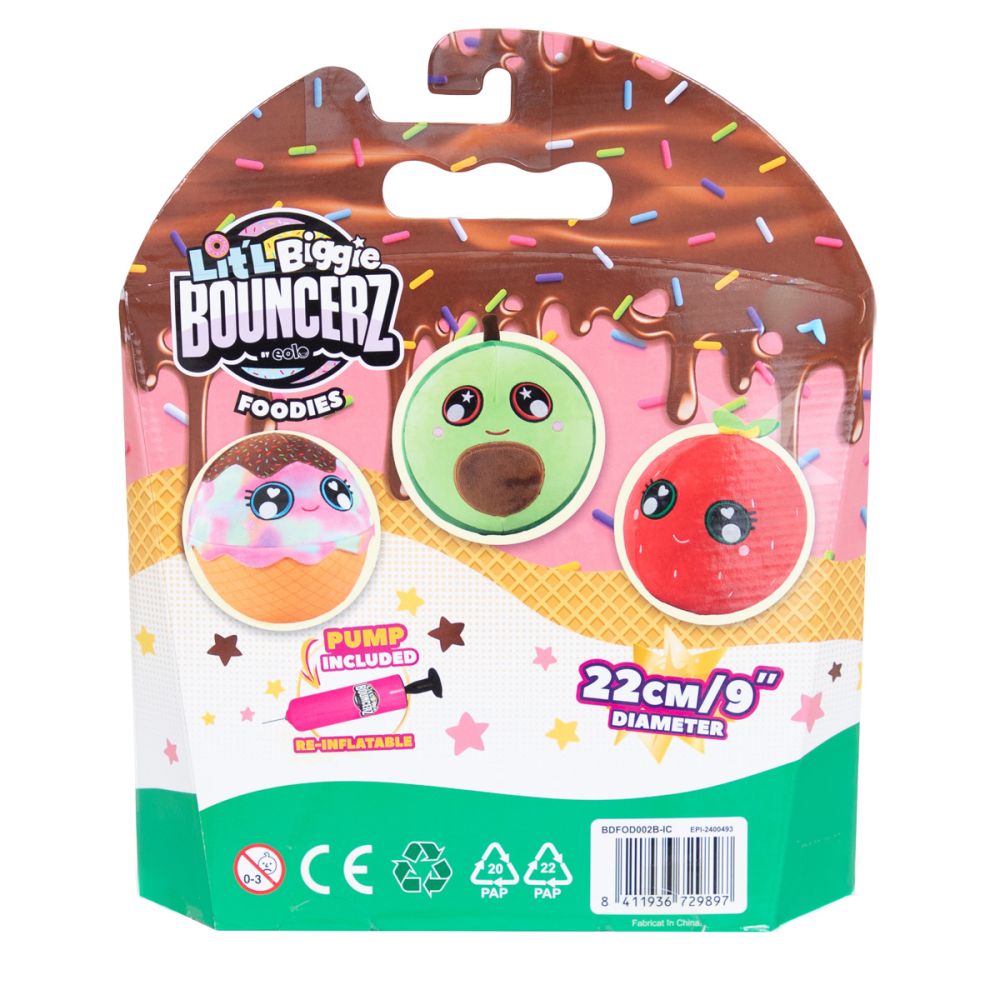 Jucarie de plus gonflabila, Little Biggie, Bouncerz, Ice Cream