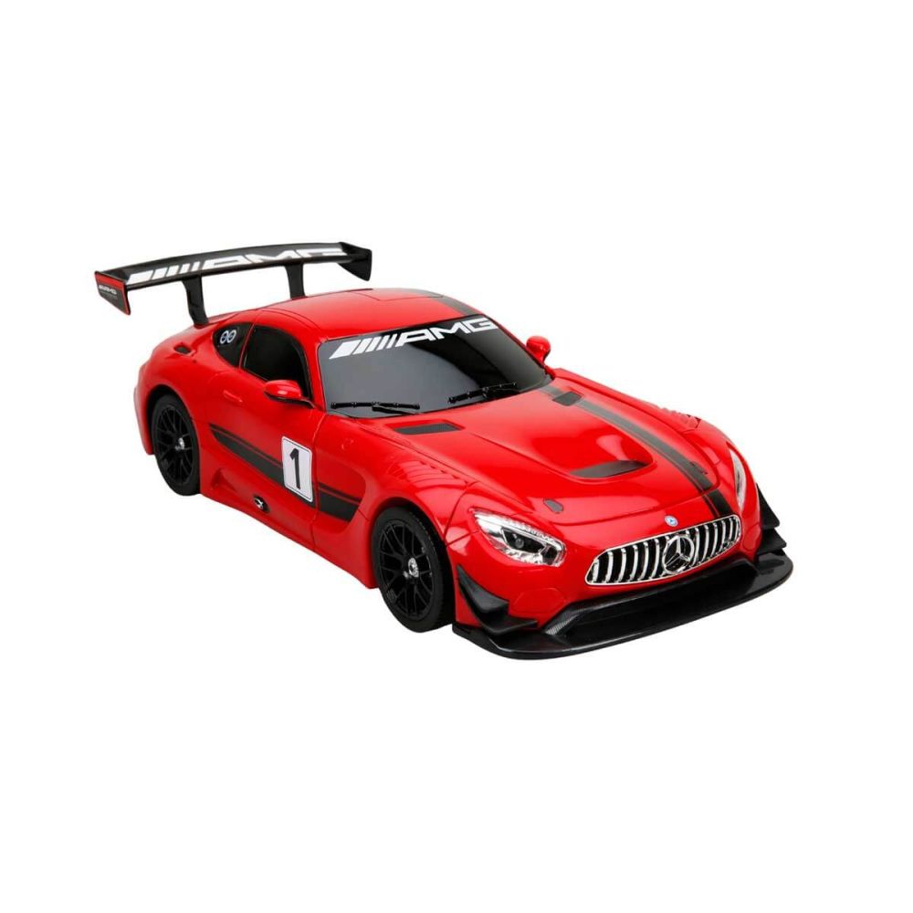 Masina transformabila cu telecomanda, Rastar, Mercedes AMG GT3, 1:14, Rosu
