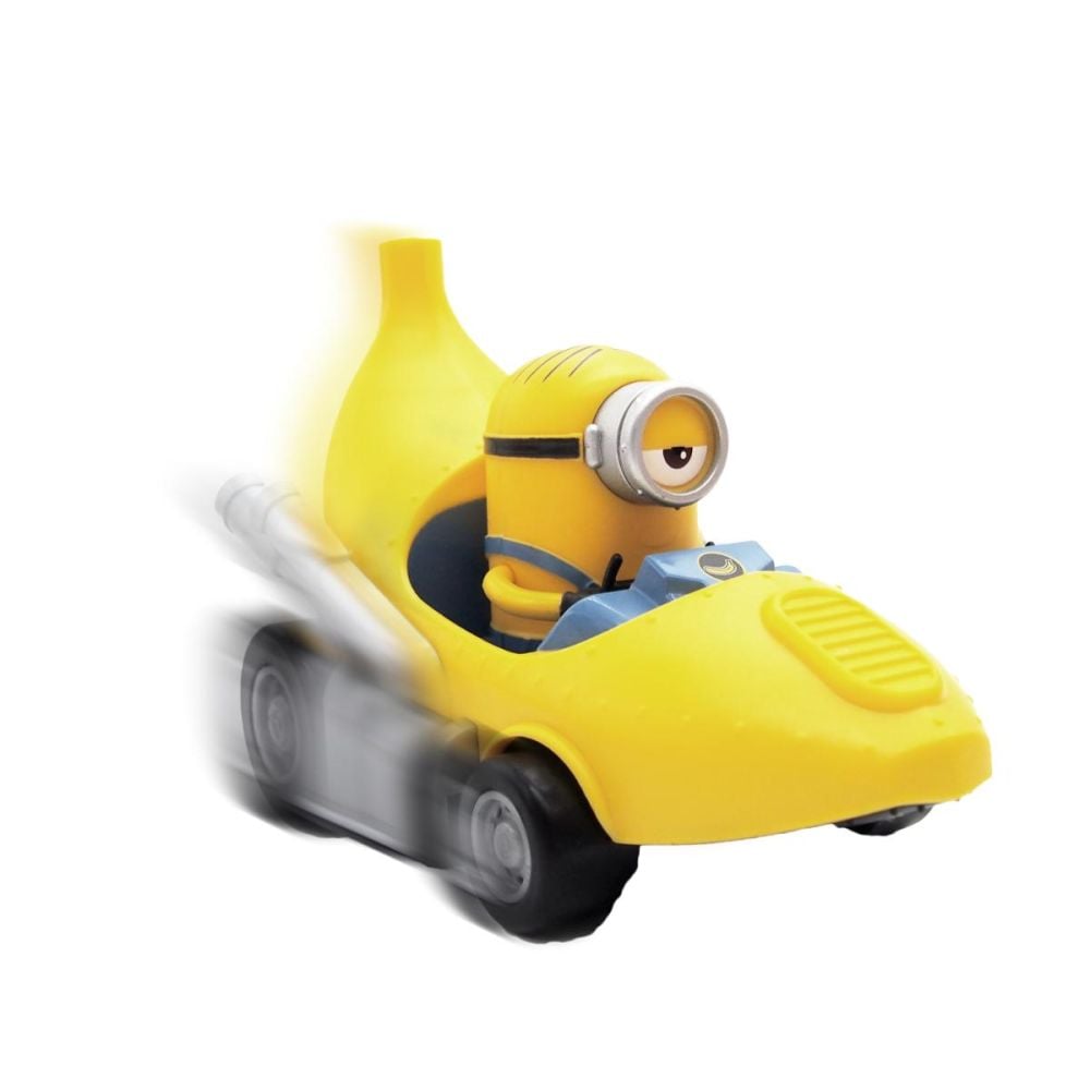 Masina in forma de banana cu figurina, Minions, Stuart