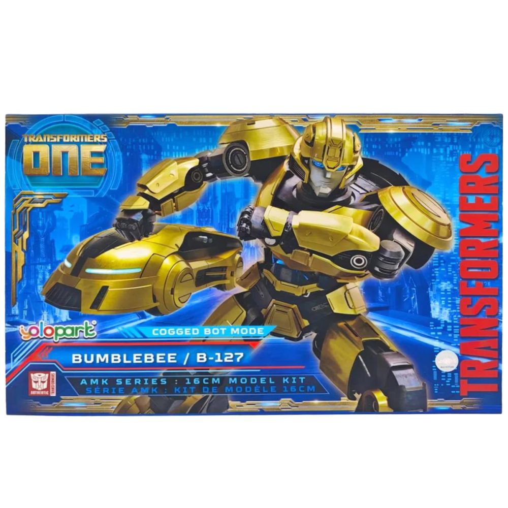 Figurina Transformers One, Cogged Mode, Bumblebee B-127, 16 cm
