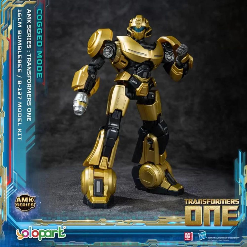 Figurina Transformers One, Cogged Mode, Bumblebee B-127, 16 cm